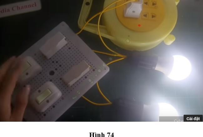 Lý thuyết Công nghệ 9 Bài 10: Thực hành: Lắp mạch điện một công tắc ba cực điều khiển hai đèn ảnh 7