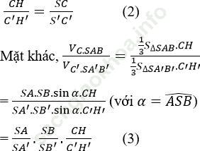 Giải bài 23 trang 29 SGK Hình Học 12 nâng cao ảnh 3