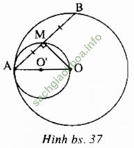 Bài 8: Vị trí tương đối của hai đường tròn (tiếp theo) - trang 168 Sách bài tập Toán 9 Tập 1 hình ảnh 1
