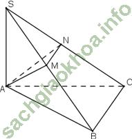 Bài 3 : Đường thẳng vuông góc với mặt phẳng - Giải BT Toán 11 hình ảnh 11