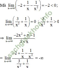 Bài 2: Giới hạn của hàm số - Giải BT Toán 11 hình ảnh 12