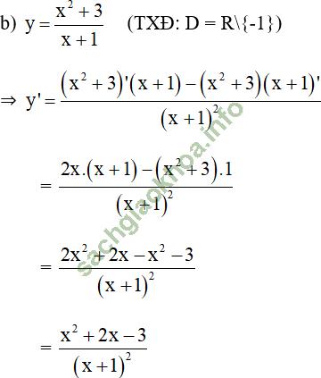 Bài 3: Đạo hàm của hàm số lượng giác - Giải BT Toán 11 hình ảnh 13