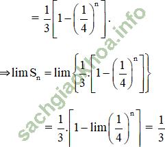 Bài 1: Giới hạn của dãy số - Giải BT Toán 11 hình ảnh 19