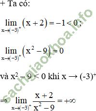Bài 2: Giới hạn của hàm số - Giải BT Toán 11 hình ảnh 20