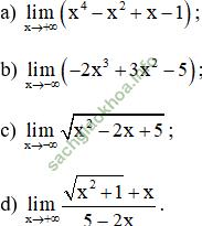 Bài 2: Giới hạn của hàm số - Giải BT Toán 11 hình ảnh 21