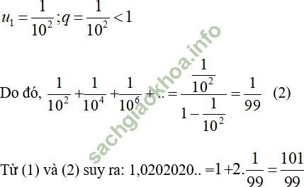 Bài 1: Giới hạn của dãy số - Giải BT Toán 11 hình ảnh 24