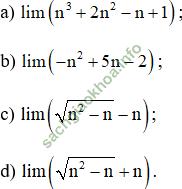 Bài 1: Giới hạn của dãy số - Giải BT Toán 11 hình ảnh 25