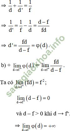 Bài 2: Giới hạn của hàm số - Giải BT Toán 11 hình ảnh 27