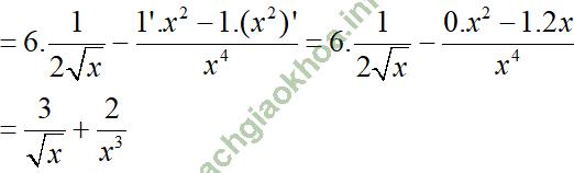 Bài 3: Đạo hàm của hàm số lượng giác - Giải BT Toán 11 hình ảnh 27