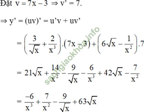 Bài 3: Đạo hàm của hàm số lượng giác - Giải BT Toán 11 hình ảnh 28