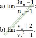 Bài 1: Giới hạn của dãy số - Giải BT Toán 11 hình ảnh 30