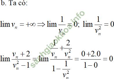 Bài 1: Giới hạn của dãy số - Giải BT Toán 11 hình ảnh 32