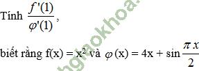 Bài 3: Đạo hàm của hàm số lượng giác - Giải BT Toán 11 hình ảnh 32
