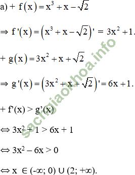 Bài 3: Đạo hàm của hàm số lượng giác - Giải BT Toán 11 hình ảnh 45