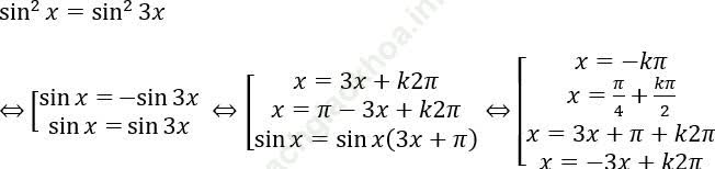 Dạng 6: Cách giải các phương trình lượng giác đặc biệt ảnh 1