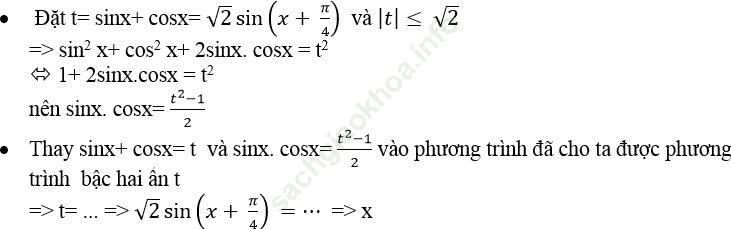 Phương trình đối xứng, phản đối xứng đối với sinx và cosx ảnh 1