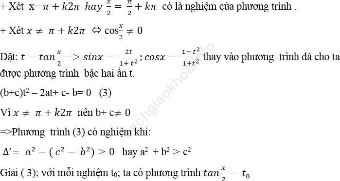 Giải phương trình bậc nhất đối với sinx và cosx ảnh 2