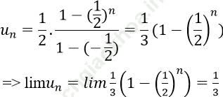 Dạng 3: Tính giới hạn của dãy số ảnh 2