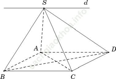 Cách tìm giao tuyến của 2 mặt phẳng chứa 2 đường thẳng song song ảnh 2