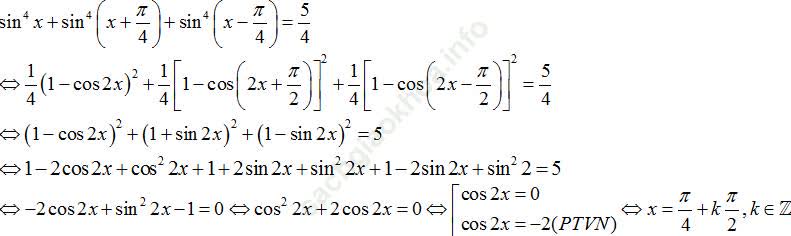 Phương trình quy về phương trình bậc hai đối với hàm số lượng giác ảnh 103