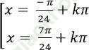Phương trình quy về phương trình bậc nhất đối với hàm số lượng giác ảnh 13