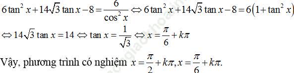 Phương trình thuần nhất bậc 2 đối với sinx và cosx ảnh 13