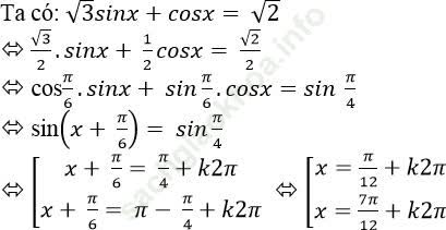 Giải phương trình bậc nhất đối với sinx và cosx ảnh 14