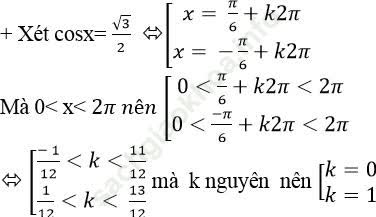Tìm nghiệm của phương trình lượng giác trong khoảng, đoạn ảnh 15