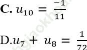 Cách tìm số hạng thứ n của dãy số cực hay có lời giải ảnh 3
