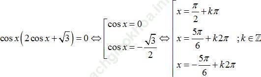 Phương trình quy về phương trình bậc nhất đối với hàm số lượng giác ảnh 21