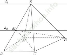 Cách tìm giao tuyến của 2 mặt phẳng chứa 2 đường thẳng song song ảnh 22
