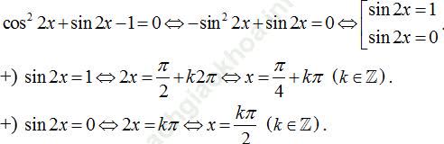 Phương trình quy về phương trình bậc hai đối với hàm số lượng giác ảnh 23