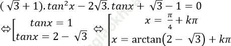 Phương trình thuần nhất bậc 2 đối với sinx và cosx ảnh 25
