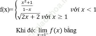 Dạng 1: Tìm giới hạn của hàm số bằng định nghĩa ảnh 25