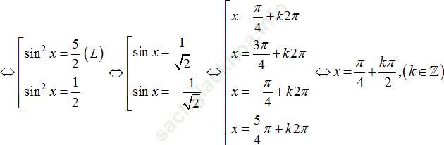 Phương trình quy về phương trình bậc hai đối với hàm số lượng giác ảnh 28