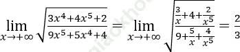 Dạng 2: Tìm giới hạn hàm số dạng 0/0, dạng vô cùng trên vô cùng ảnh 30