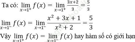 Dạng 1: Tìm giới hạn của hàm số bằng định nghĩa ảnh 4