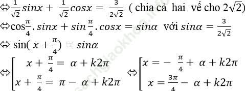 Giải phương trình bậc nhất đối với sinx và cosx ảnh 32