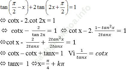 Phương trình quy về phương trình bậc nhất đối với hàm số lượng giác ảnh 34