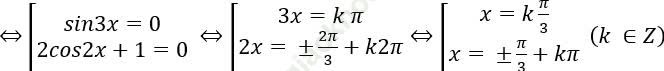Dạng 6: Cách giải các phương trình lượng giác đặc biệt ảnh 5