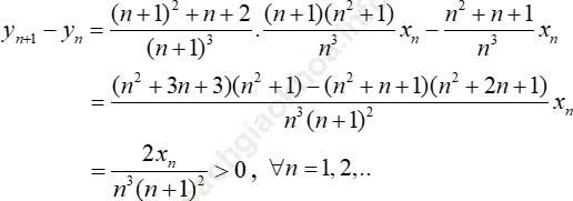 Cách xét tính bị chặn của dãy số cực hay có lời giải ảnh 42