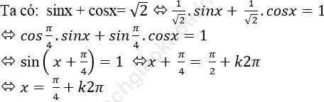Giải phương trình bậc nhất đối với sinx và cosx ảnh 44