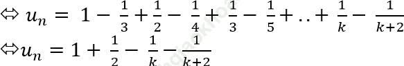Cách tìm số hạng thứ n của dãy số cực hay có lời giải ảnh 49