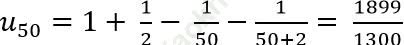 Cách tìm số hạng thứ n của dãy số cực hay có lời giải ảnh 50