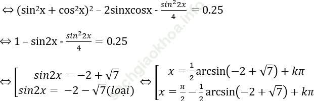 Dạng 6: Cách giải các phương trình lượng giác đặc biệt ảnh 6