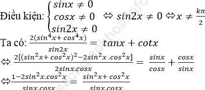 Phương trình quy về phương trình bậc nhất đối với hàm số lượng giác ảnh 53