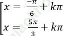 Phương trình bậc hai đối với hàm số lượng giác ảnh 54