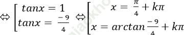 Phương trình thuần nhất bậc 2 đối với sinx và cosx ảnh 60