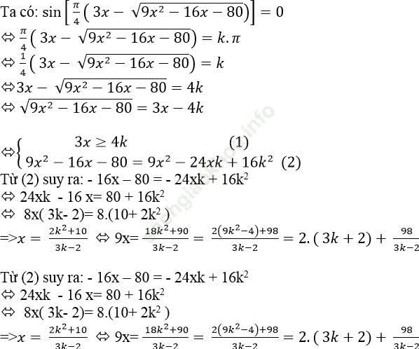 Tìm số nghiệm của phương trình lượng giác trong khoảng, đoạn ảnh 7