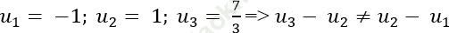 Cách chứng minh một dãy số là cấp số cộng cực hay có lời giải ảnh 7